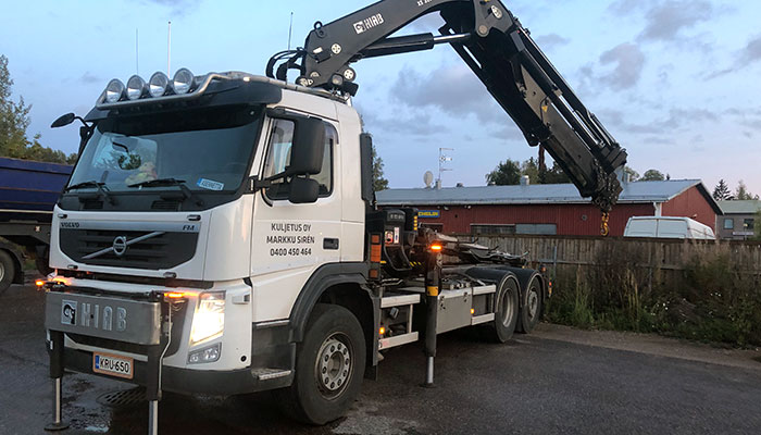 Nosturiauto - Volvo FM+ Hiab XS 322 E-6 Hipro.